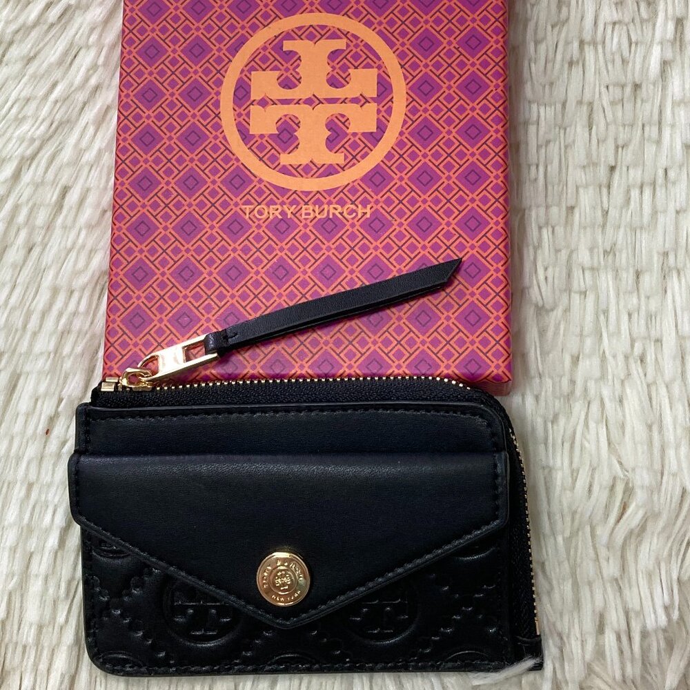 Tory Burch T Monogram Coin and Card Holder